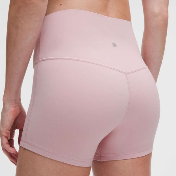 Lululemon Align High-Rise Short 4" Pink Haze - Picture 2 of 6